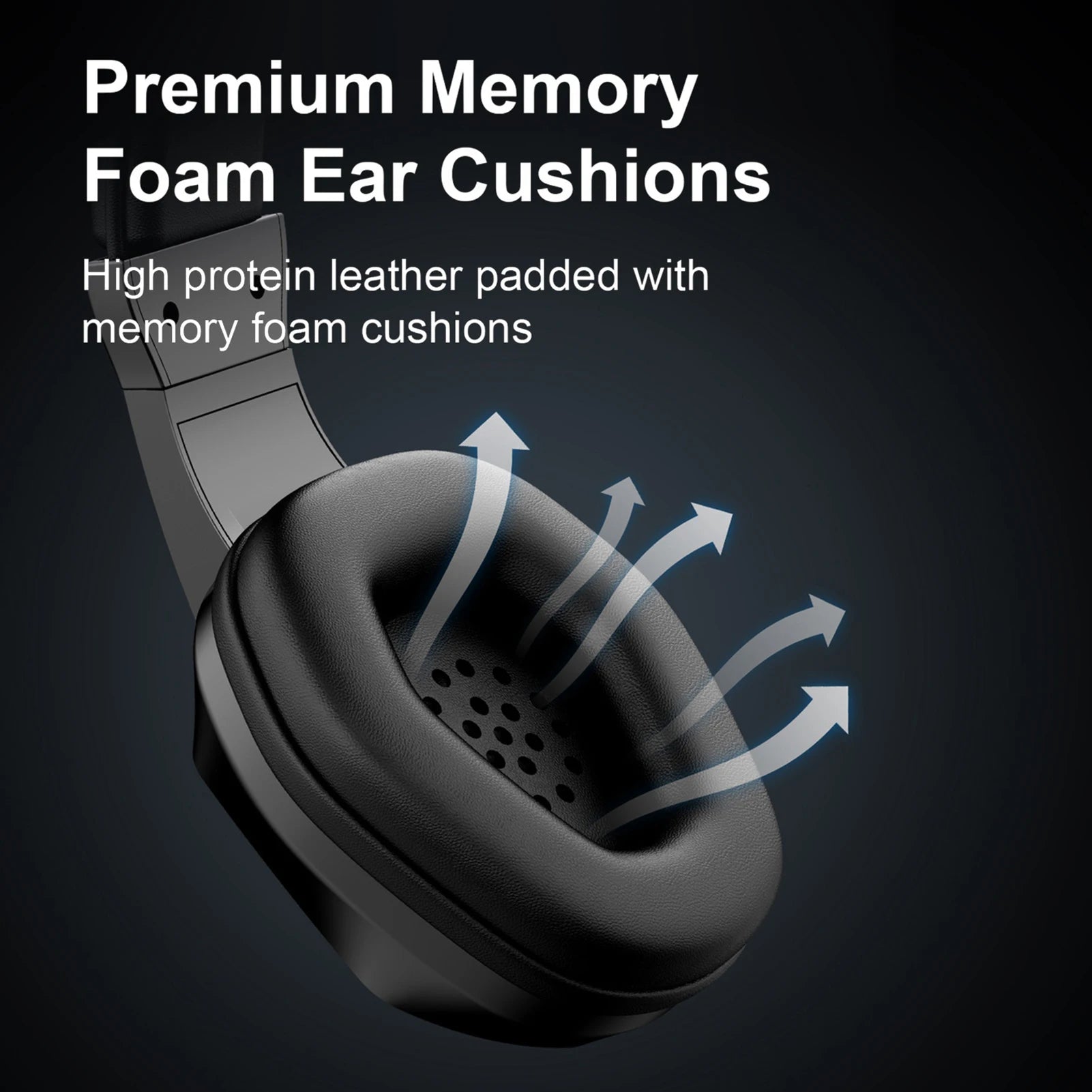 LED Wireless Gaming Headset — 40mm Drivers, Low Latency