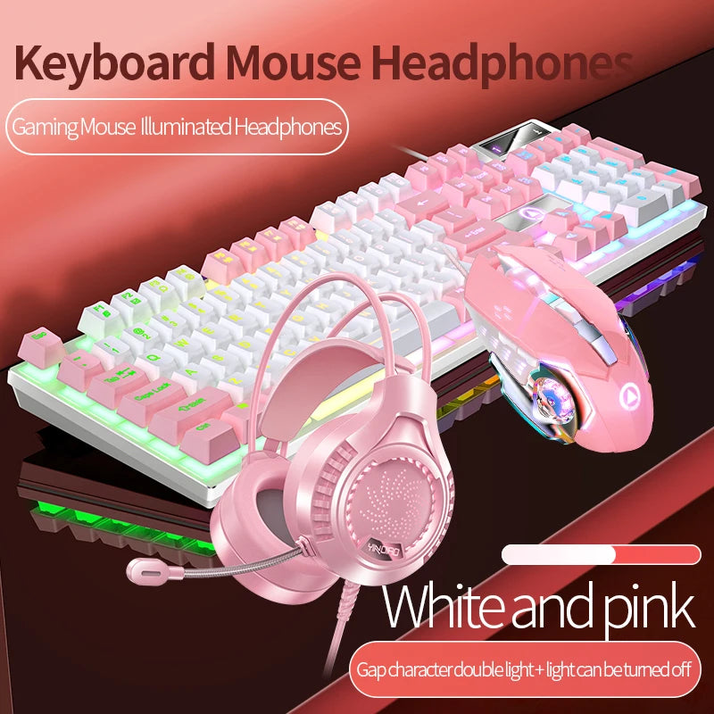 3-in-1 Gaming Bundle — Backlit Keyboard, Mouse & Headset
