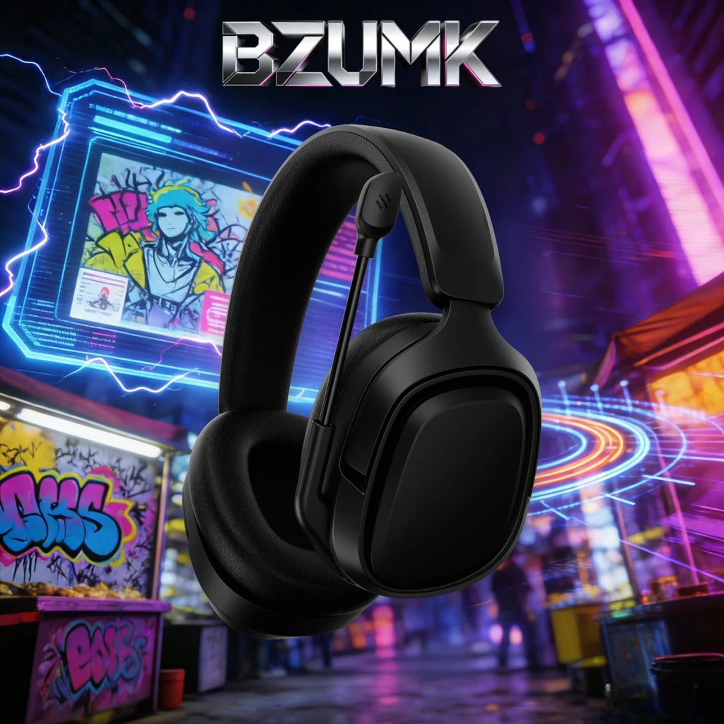 GT808 Wireless Gaming Headset — Rotating Mic