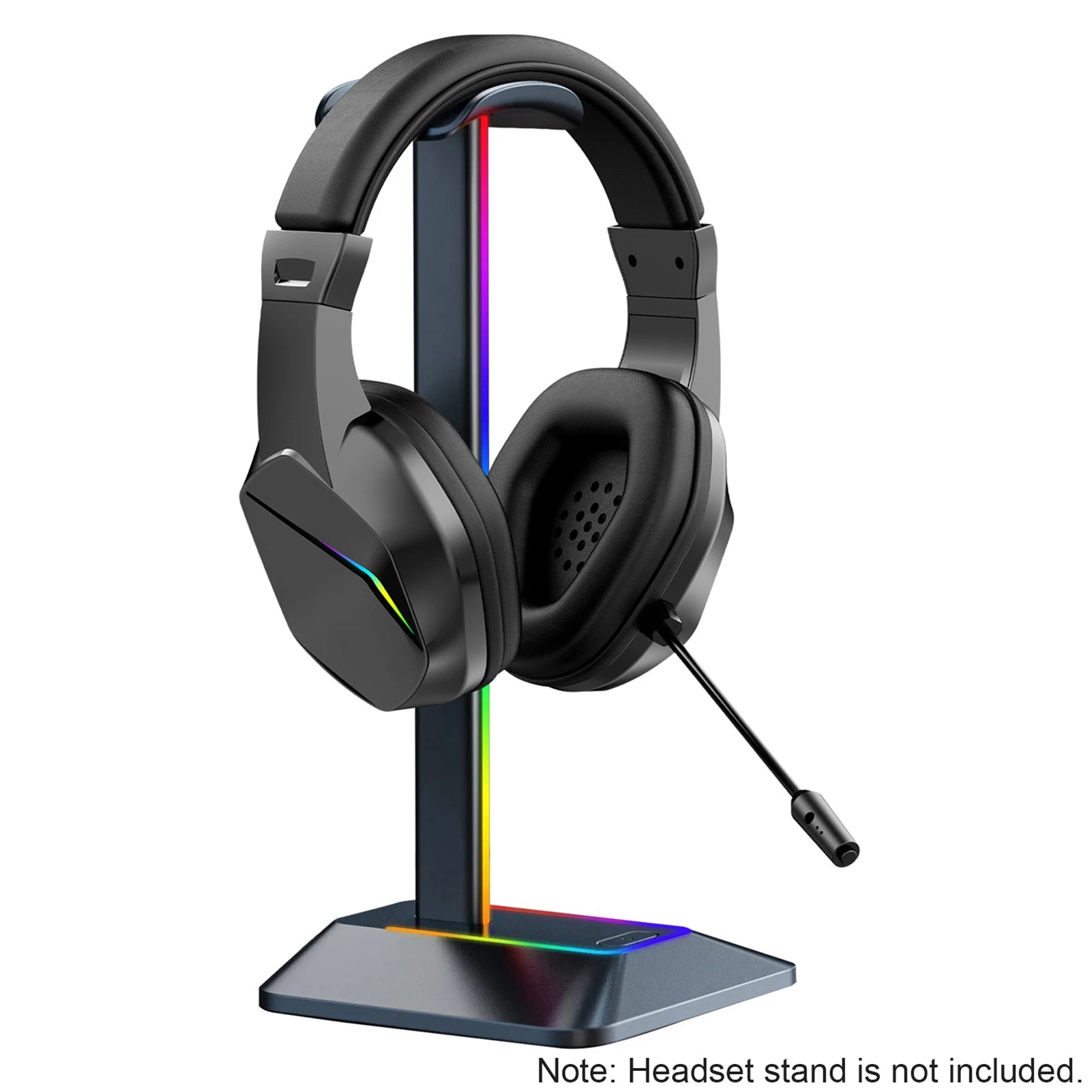 LED Wireless Gaming Headset — 40mm Drivers, Low Latency